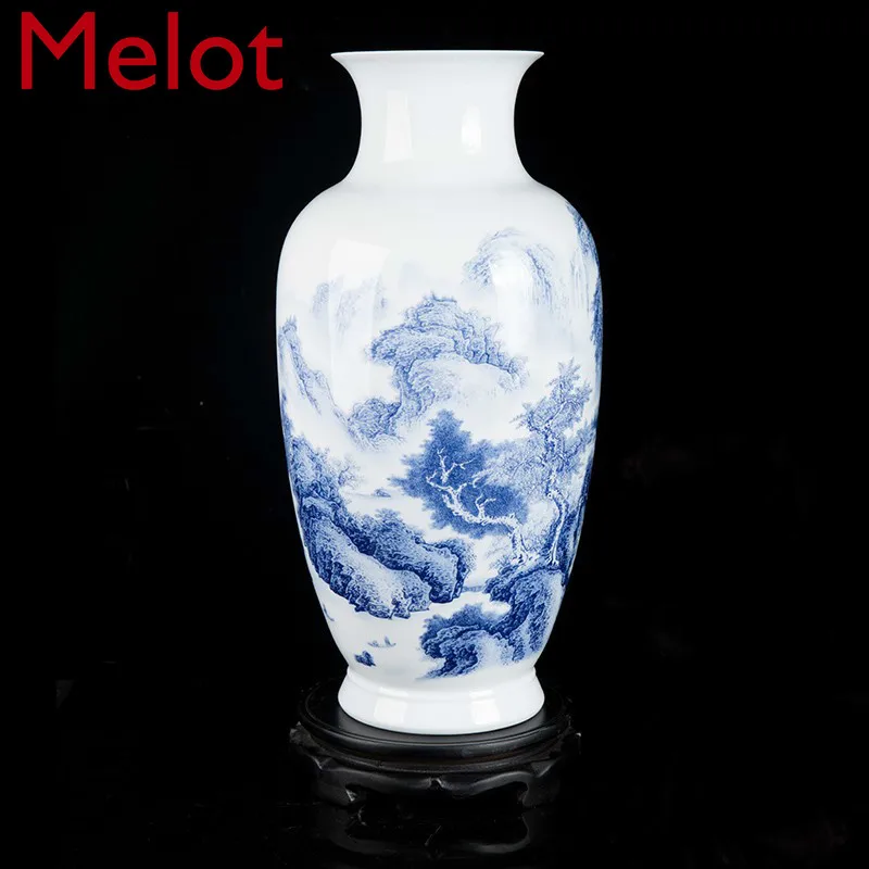 

Керамика Цзиндэчжэнь, ручная роспись, рандомное китайское домашнее украшение для гостиной, телевизора, кабинета, ремесла, украшения