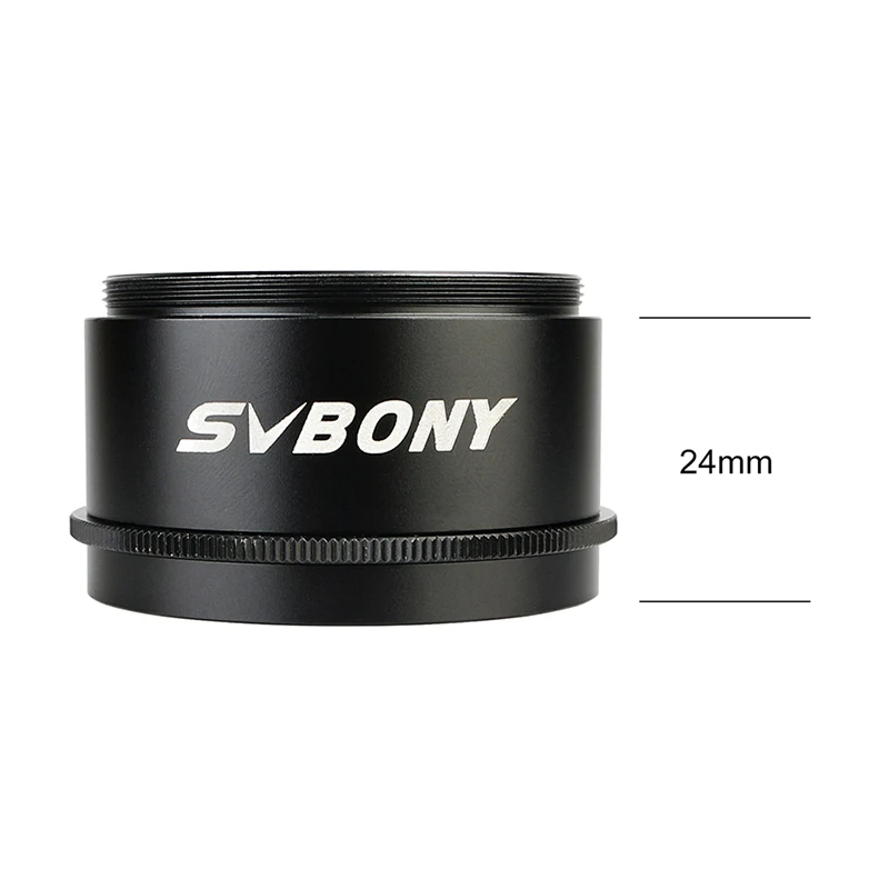 SVBONY переменная SV109 M42 удлинительная трубка T2 длина расширения 24-35 мм Регулируемая Астрофотография Астрономия телескоп камера F9180A