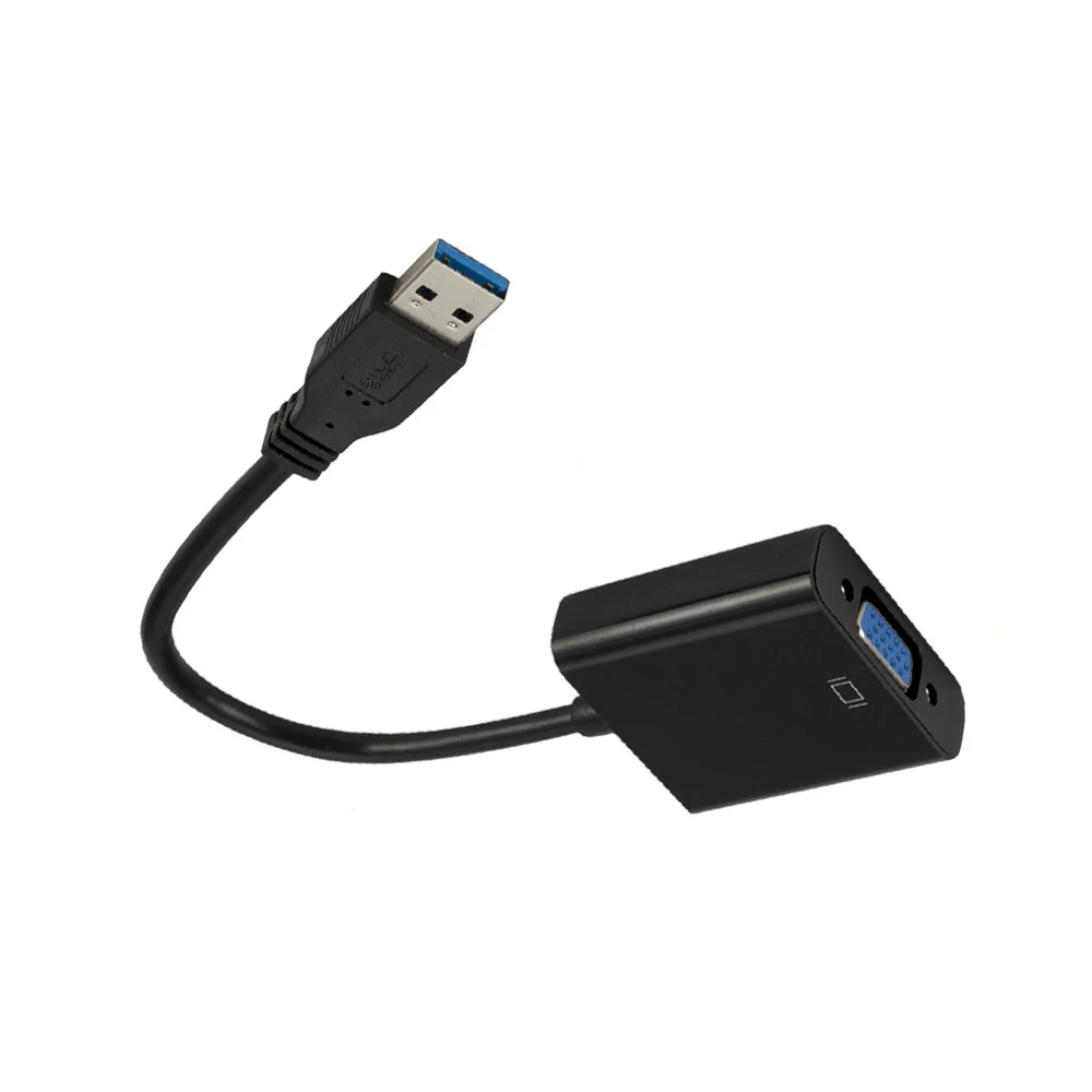 Кабель-адаптер USB 3 0/VGA внешняя видеокарта многодисплейный преобразователь