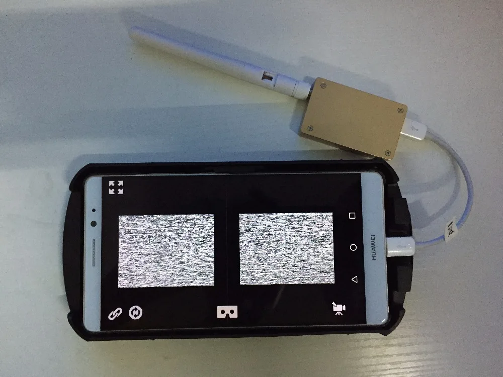 FPV Mini 5,8G OTG 150CH мини приемник UVC видео нисходящий канал авто-поиск VR очки Android телефон приемник для FPV гоночный Дрон