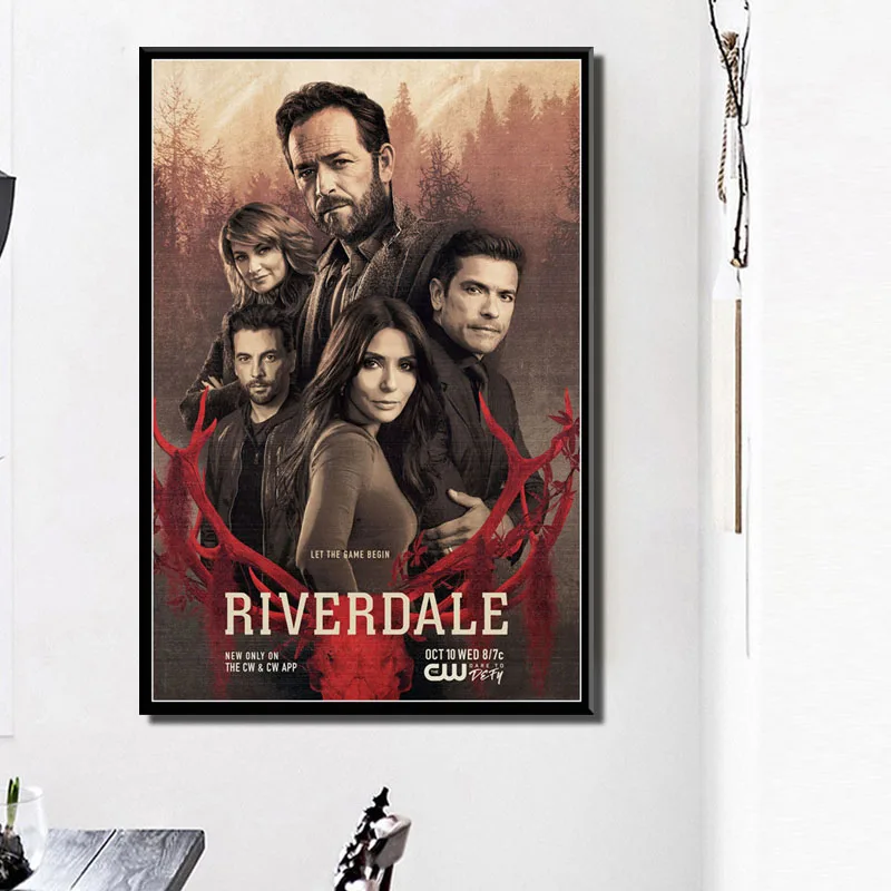 

Riverdale Hot TV Series Show Art Painting Silk Canvas Poster Wall Home Decor