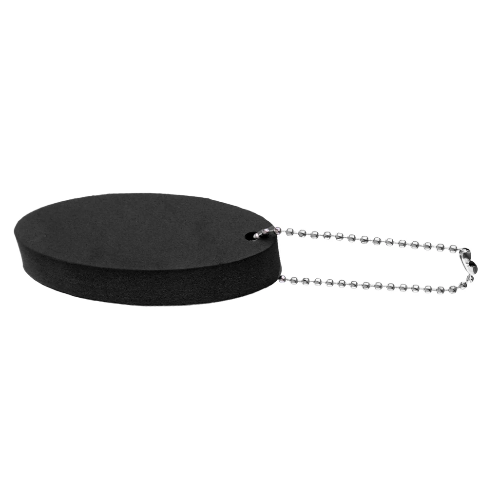 

2pcs Oval Foam Floating Key Ring Beads Boat Keychain Kayak Accessories