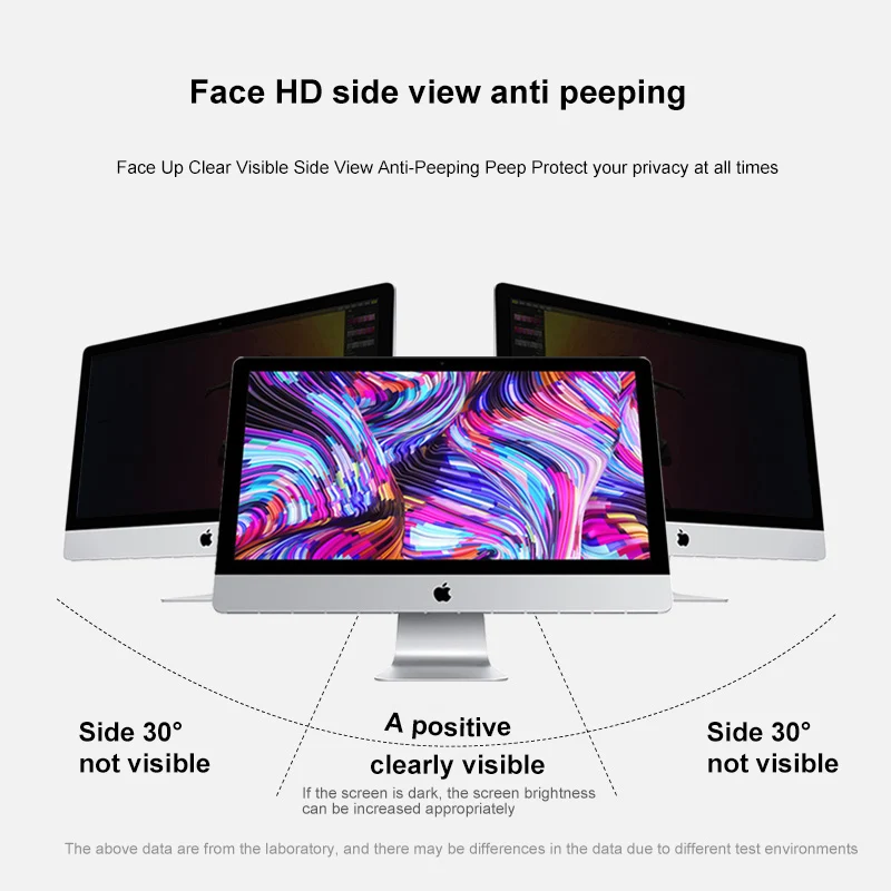 x race suitable for 12 24 inch laptop notebook computer anti glare screen protector protective filmprivacy the peep film free global shipping