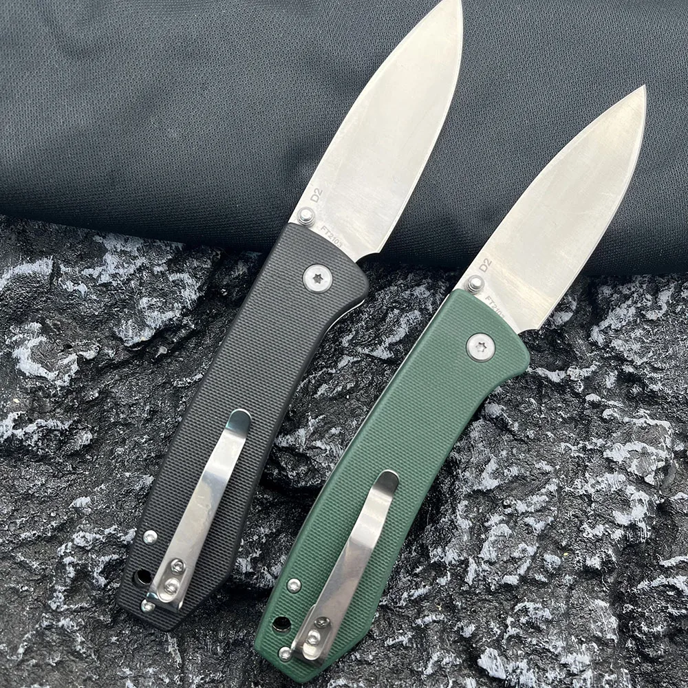 Складной нож новой модели FREETIGER FT2103 карманный для стейка с лезвием D2 уличный