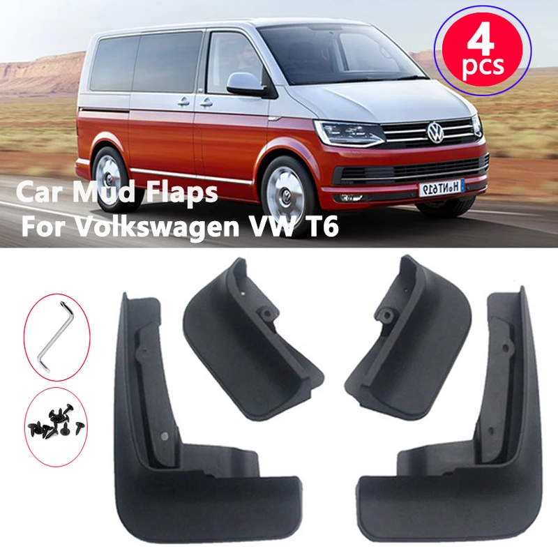 Брызговики для Volkswagen VW Transporter T6 2015 2019 брызговики щитки от грязи автомобильных