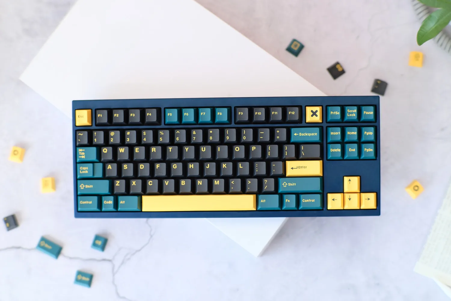 Женские колпачки для клавиш 173 Arctic/Nautilus Cherry Profile DOUBLE SHOT ABS PBT шрифт механической