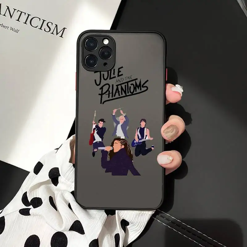 

American TV Julie and the Phantoms Phone Case matte transparent For iphone 7 8 11 12 plus mini x xs xr pro max cover