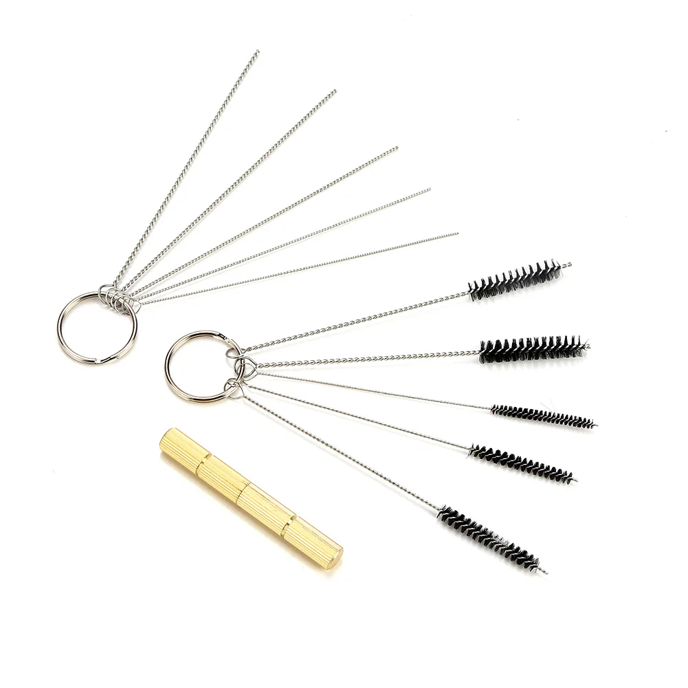 

Stainless Steel Spray Gun Airbrush Cleaning Repair Tool Kit Body Paint Tattoo Nail Art Tools