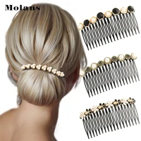 molans color all atch hair comb hair accessories for women clips ladies simple decoration small objects many kinds flower type