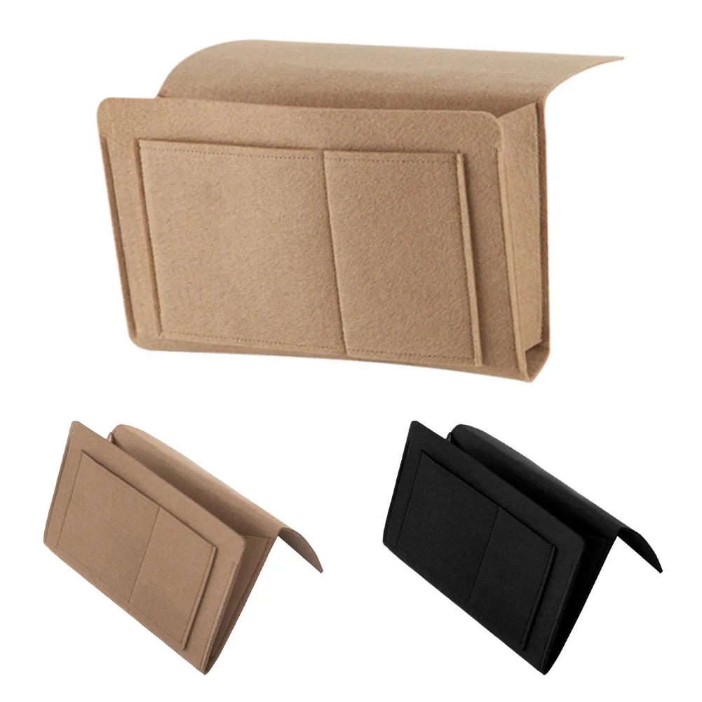 40# Practical Student Dormitory Bed Phone Earphone Books Hanging Caddy Bedside Storage Bag Pouch Organizer Holder Pockets | Дом и сад