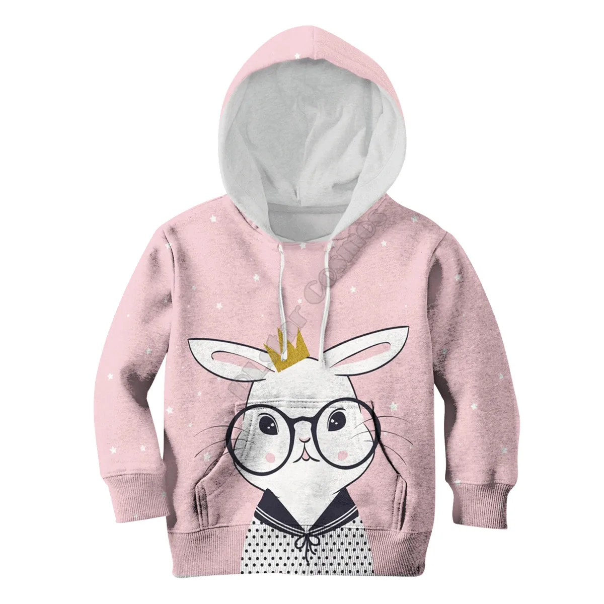 

Innocence Rabbit 3d printed Hoodies Kids Pullover Sweatshirt Tracksuit jacket t shirts Coat Boy GIRL Funny Animal