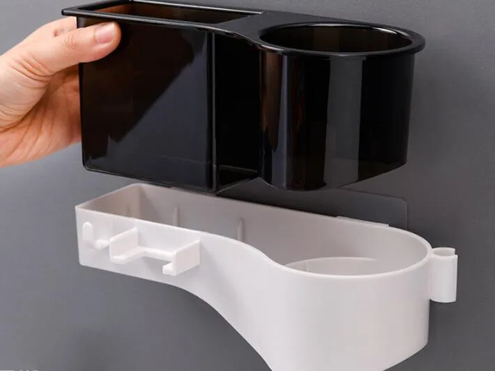 Настенная подставка для сушки волос 1 шт. полка ванной комнаты держатель гребня