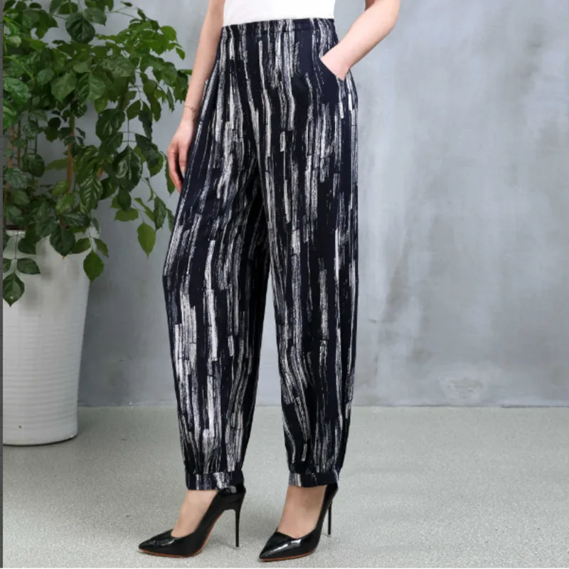 #0661 в винтажном стиле брюки с широкими штанинами Сезон весна-лето Для мужчин и