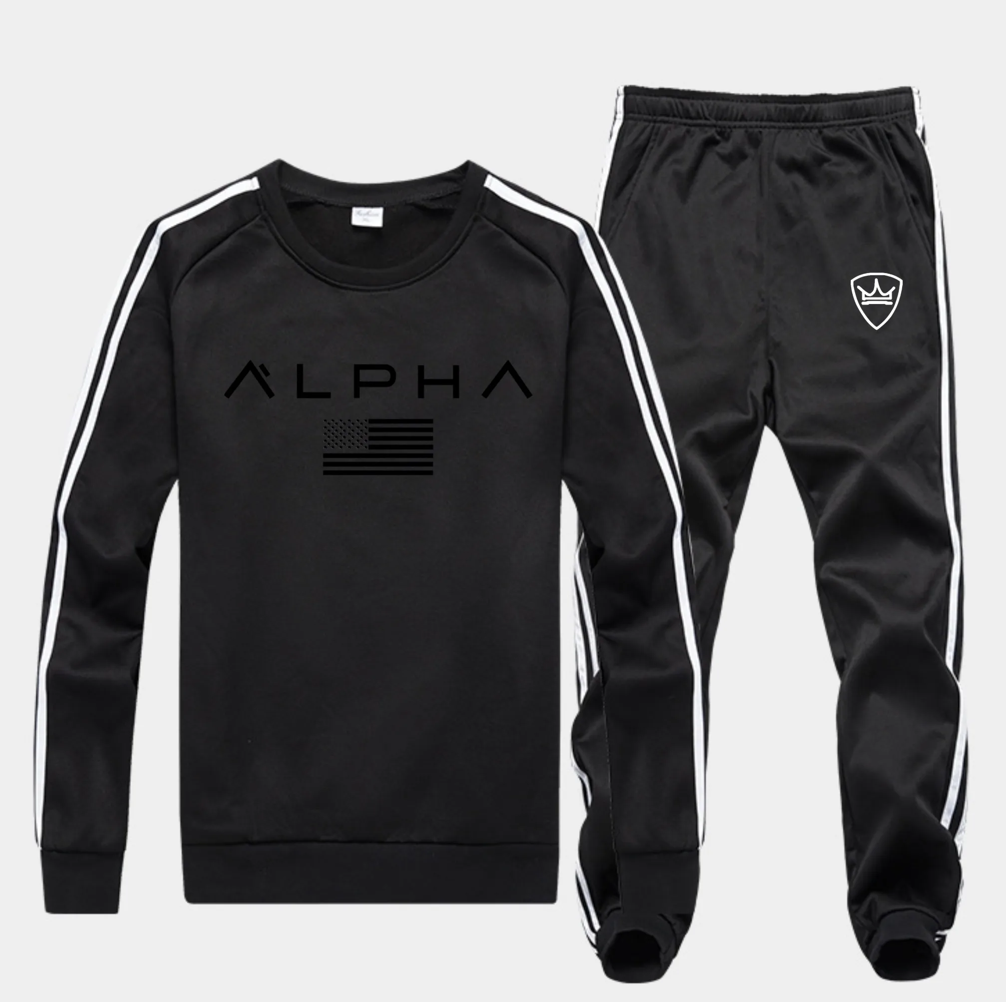 Новинка 2020 спортивный костюм плотная спортивная одежда набор для бега рубашка +