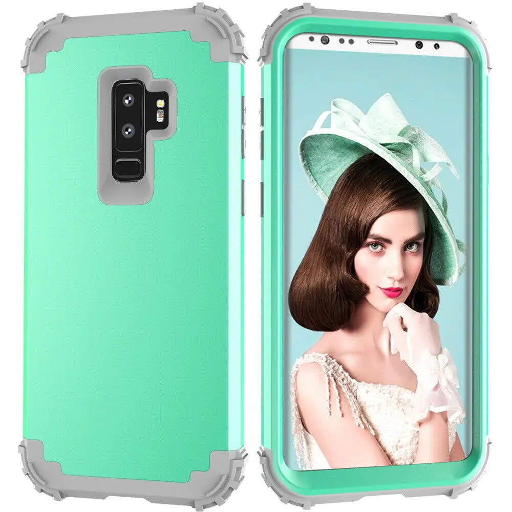 Ударопрочный чехол для Samsung Galaxy S20/S10/S9 Plus/Note 8/9 3 в 1