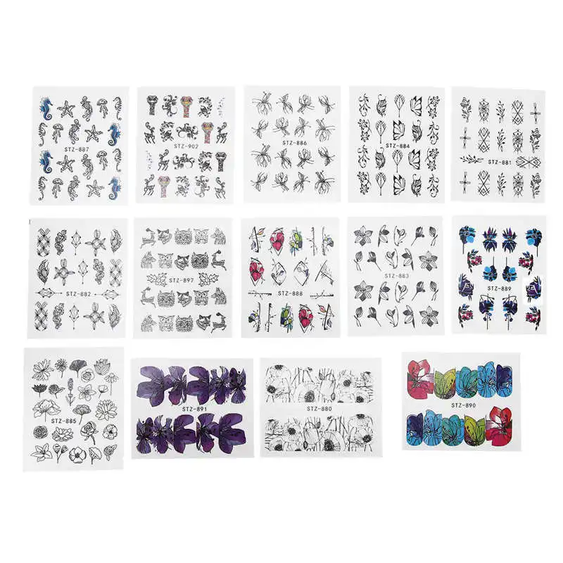 

Fingernail Decorations Easy To Carry Nail Art Stickers Beauty Salon for Home