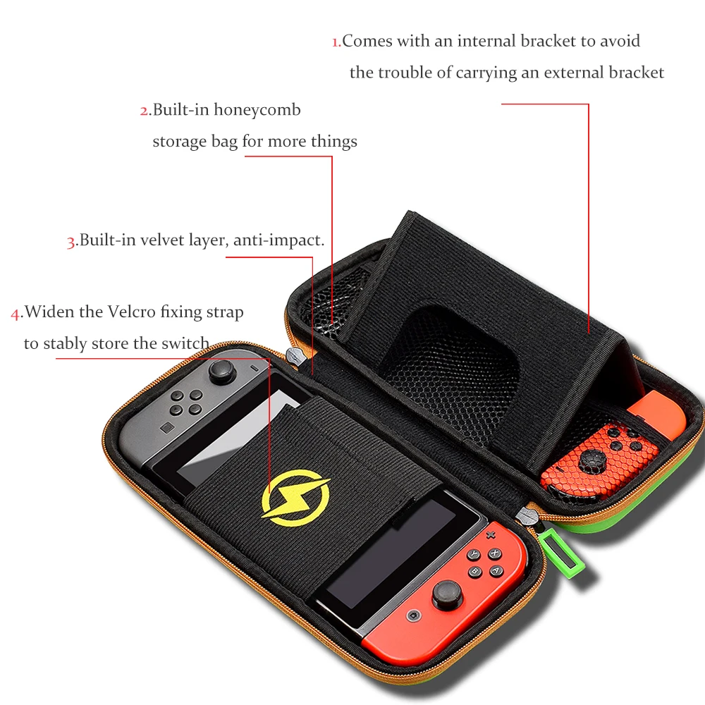 Новейший дизайн чехол для переноски для консоли nintendo Switch, сумка для ручного хранения для nintendo Switch, аксессуары