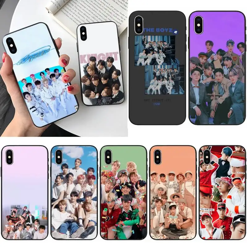 

KPOP THE BOYZ Phone Case For iPhone 12 Mini 11 Pro XS Max X XR 7 8 Plus