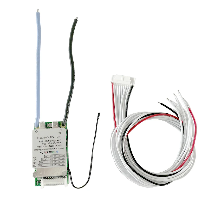 BeMuchSafer 7S 10S 12S 13S 20A 15A Battery BMS Common Port 7S20A 10S20A 12S20A 13S20A 24V 36V 43.2V 48V Compact Size for DIY | Электроника