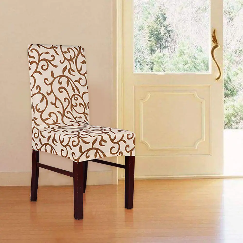 38 с цветочным принтом чехол для кресла спандекс Стретч Эластичный чехлы на