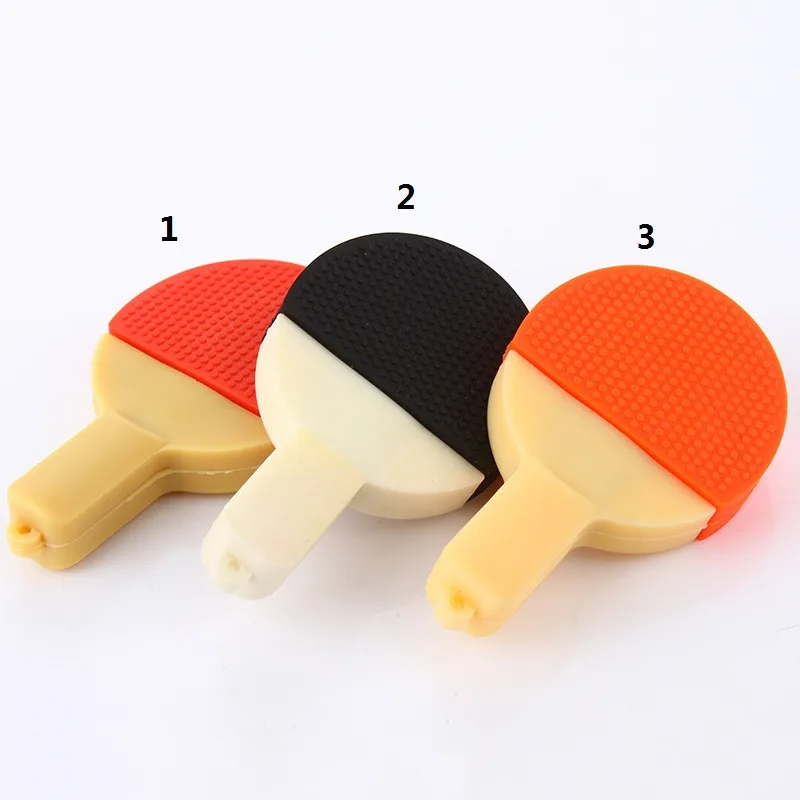 

cute mini cartoon table tennis racket 2.0 flash drive USB 4GB 8GB 16GB 32GB 64GB memory stick memory card U disk fashion gift