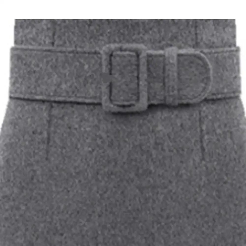 Юбка-карандаш Женская средней длины Модная хлопковая Повседневная до колена с