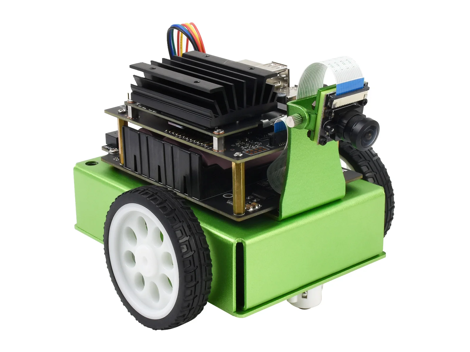 Комплект ИИ JetBot 2 Гб робот ии разработанный на базе onJetson Nano буквально умный