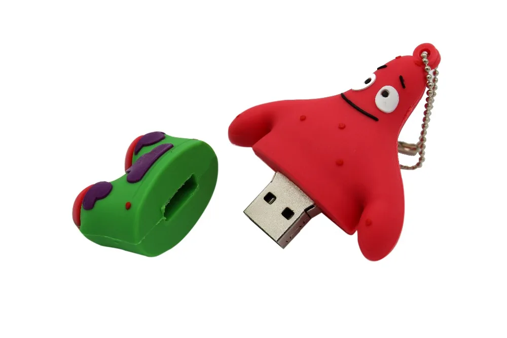 USB флеш-накопитель с надписью ME с героями мультфильмов, 64 ГБ, USB флеш-накопитель Губка Боб, 4 ГБ, 8 ГБ, 16 ГБ, 32 ГБ, флешка, Usb 2,0