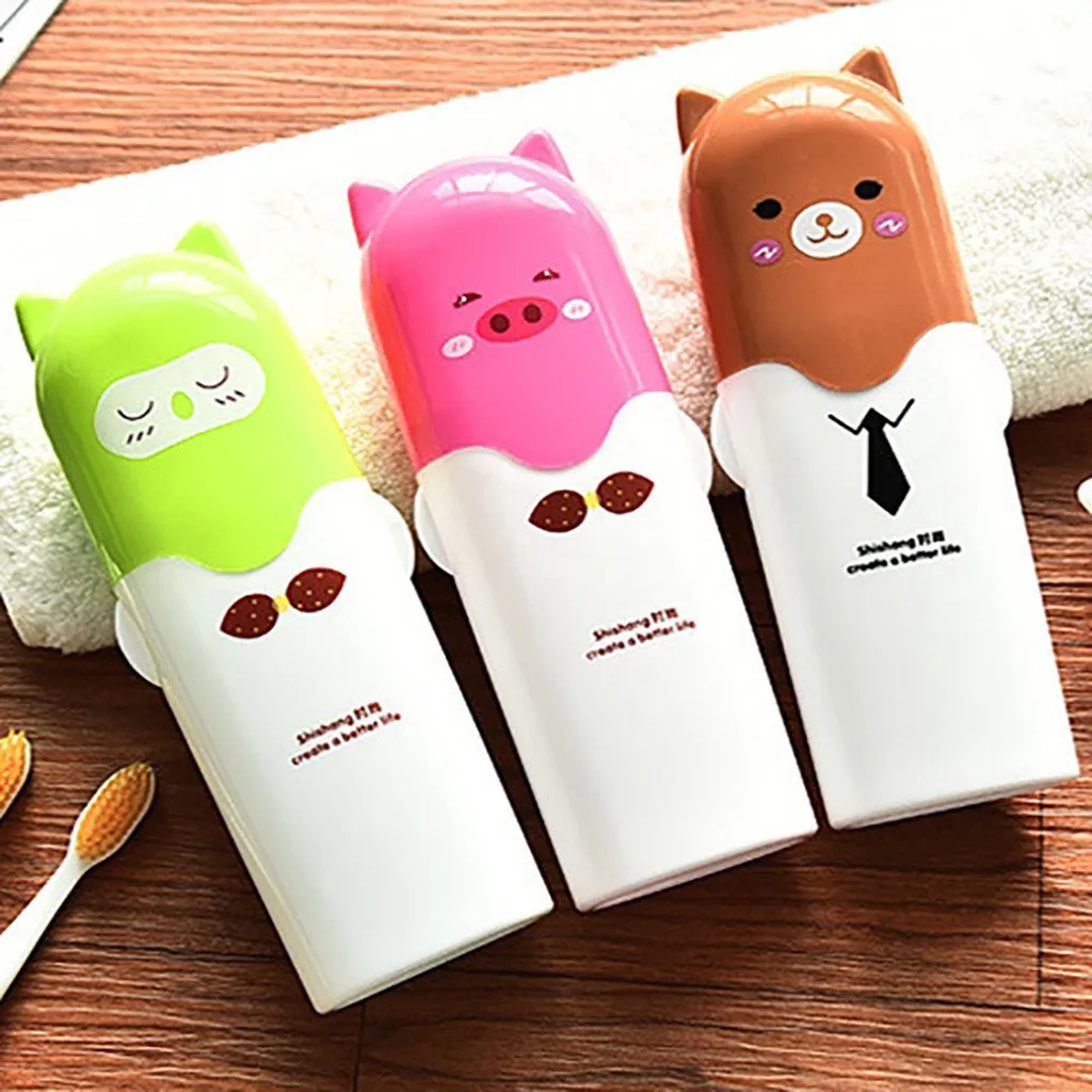 Портативный дорожный органайзер для зубной щетки коробка хранения