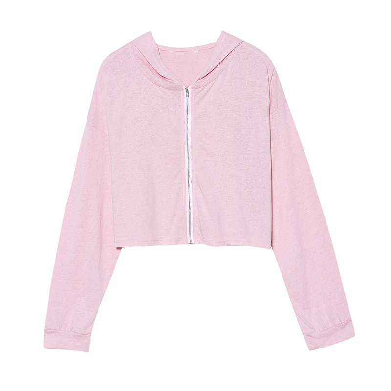 

Big SIM 2021 Spring/Summer New Korean Style Solid Color Short Coat for Women Loose Casual Top Sun Protection Cardigan