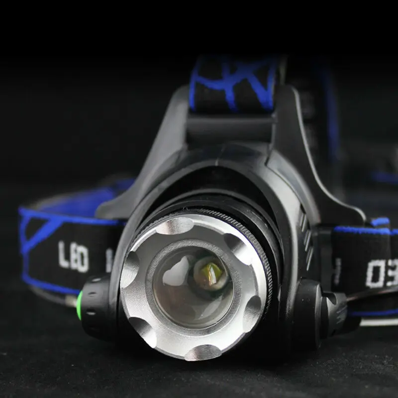 

Tactital Rechargeable LED Headlamp 18650 Head Torch Lamp New LED Headlamp Tactical Headlamp