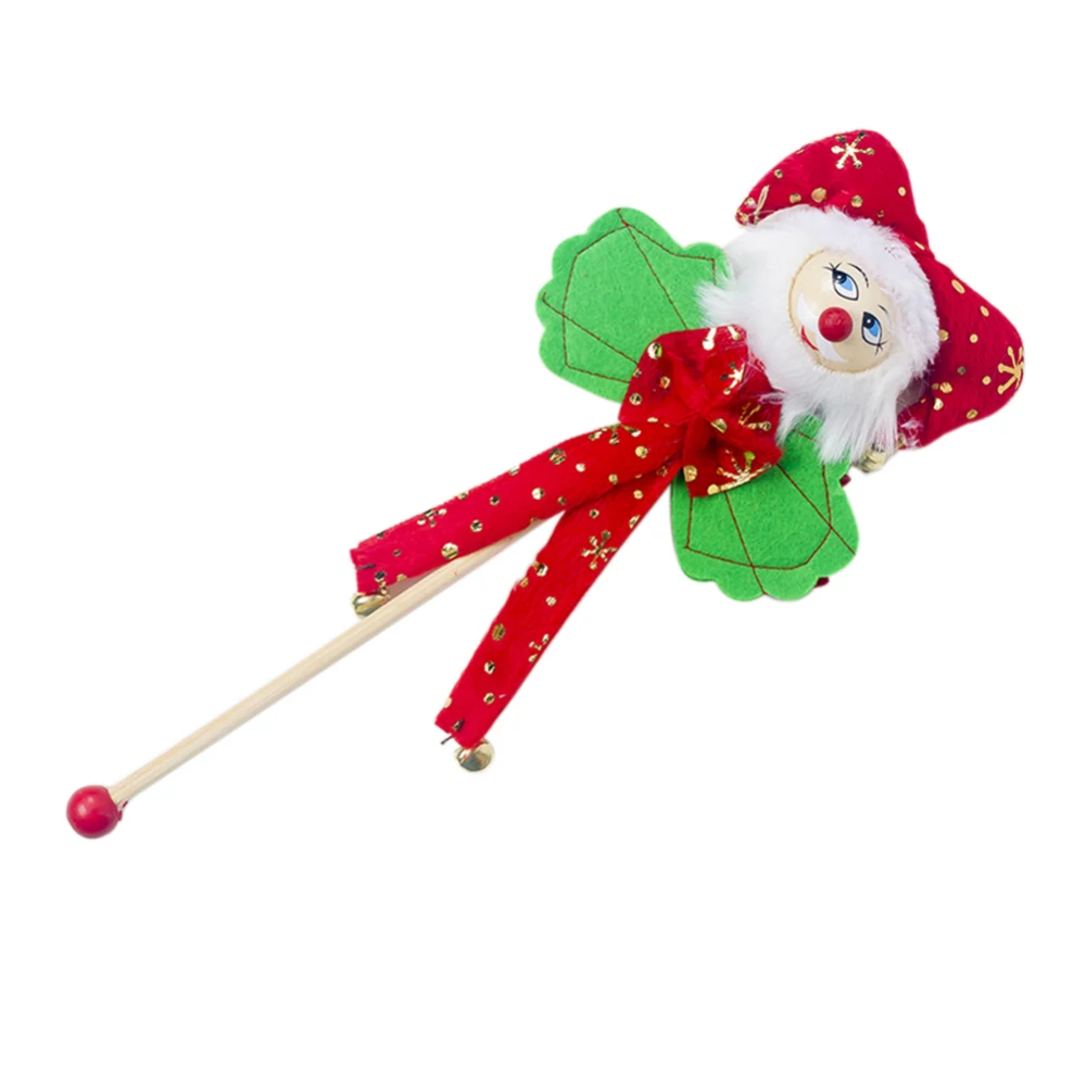 3 шт. новые рождественские деревянные погремушки колокольчики детские игрушки