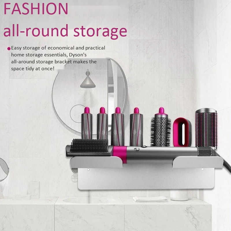 

Storage Stand for Dyson Airwrap Styler Airwrap Rack, Hair Curling Wand Holder, Countertop Bracket Storage Rack
