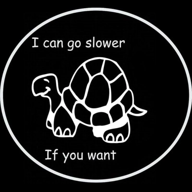 

16CM*15CM Tortoise Vinyl Sticker Decal For Cars Caravans Fun Sticker Cute Car Styling Car Stickers