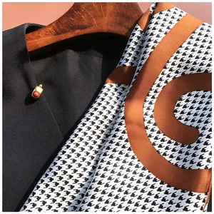 Женский хиджаб из 100% шелка, 35x35 дюймов