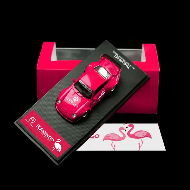 Модель времени 1:64 раух рант защитная пленка RWB 993 модель автомобиля с красным