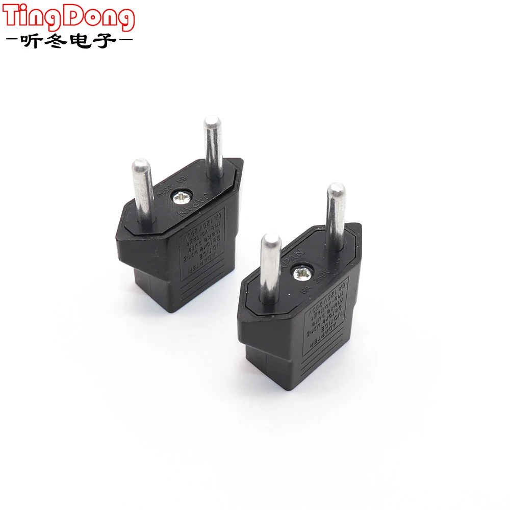 Универсальный США в ЕС штекер евро Европа Путешествия стены AC зарядное