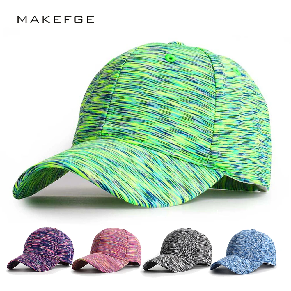 Бейсболка Мужская/женская с цветным принтом хлопок Повседневная Спортивная