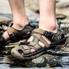 Мужские кроссовки HUMTTO, дышащие, сетчатые, резиновая подошва, быстросохнущие, для отдыха на открытом воздухе, пляжные сникерсы