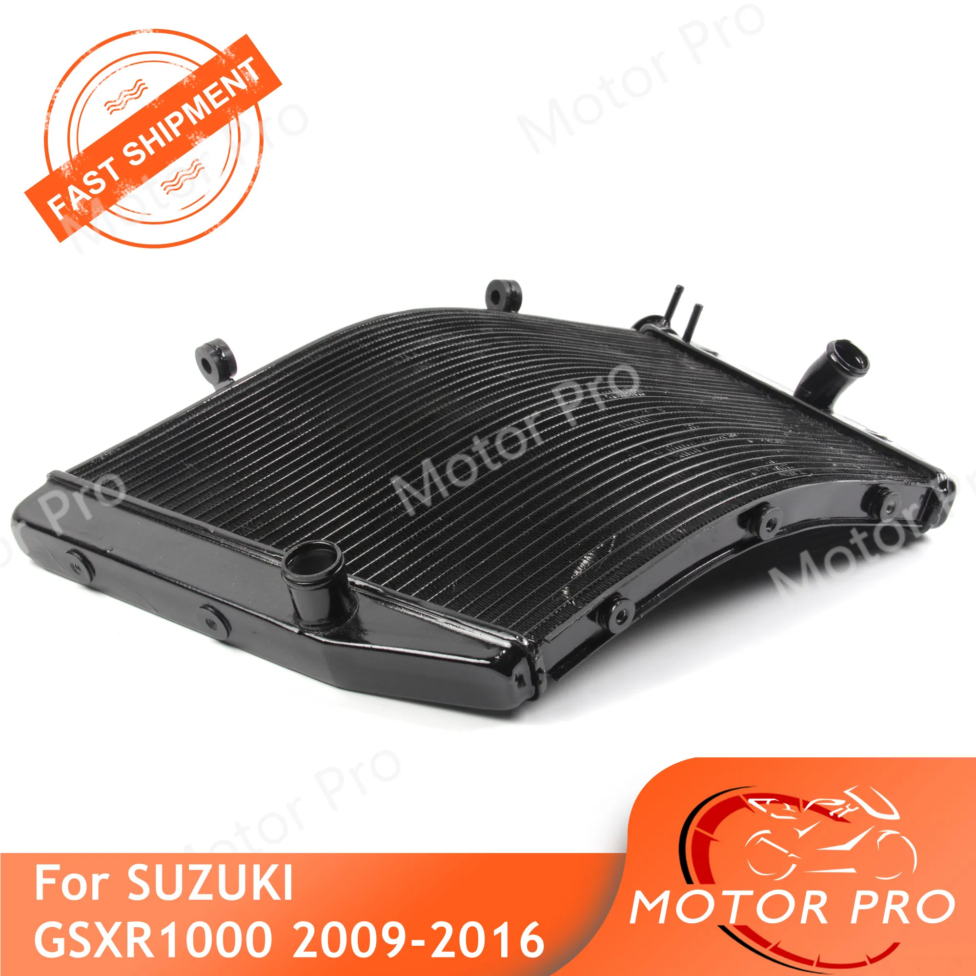 Radiator For Suzuki GSXR 1000 2009 - 2016 Motorcycle Cooling Cooler GSX R GSX-R GSXR1000 2010 2011 2012 2013 2014 2015 Black | Автомобили