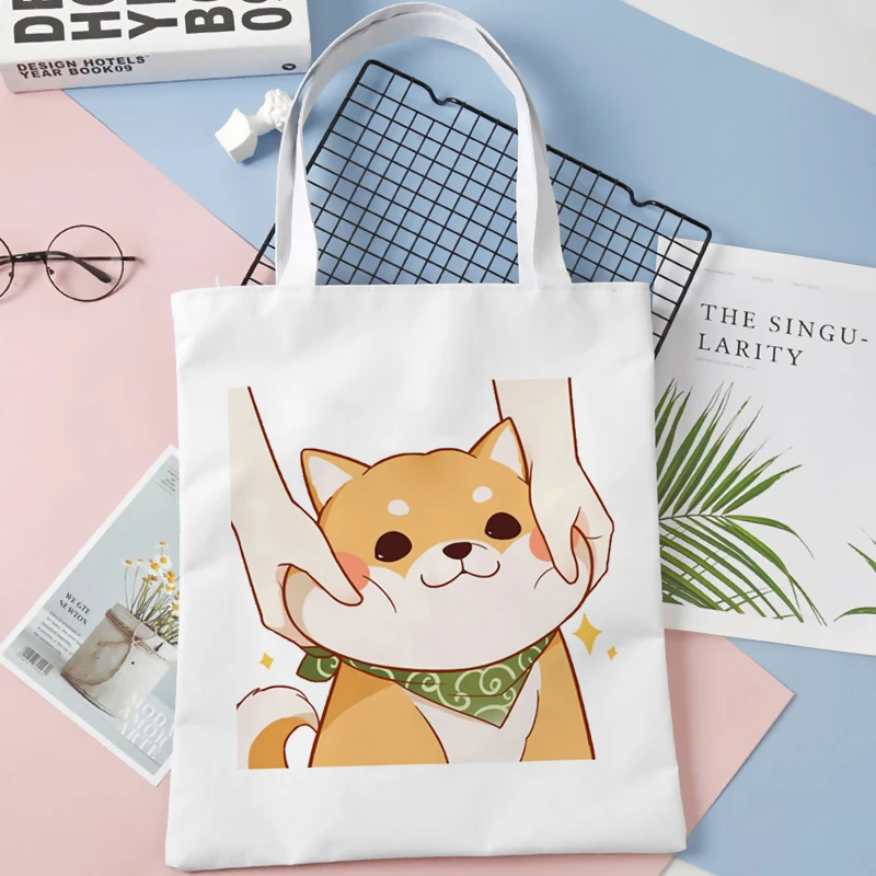 

Косплей Shiba «Лисья Секретная служба» (Inu многоразовая сумка для покупок на холсте, джутовый мешок с ручками эко меховые сумки многоразовый м...