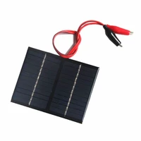 12v 1 5w polycrystalline silicon panel solar panel tiger clip solar toy panel
