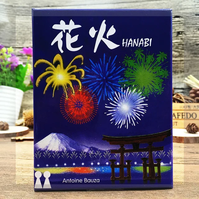 Горячая продажа 2-5 игроков HANABI настольные игры карты легко играть смешные для