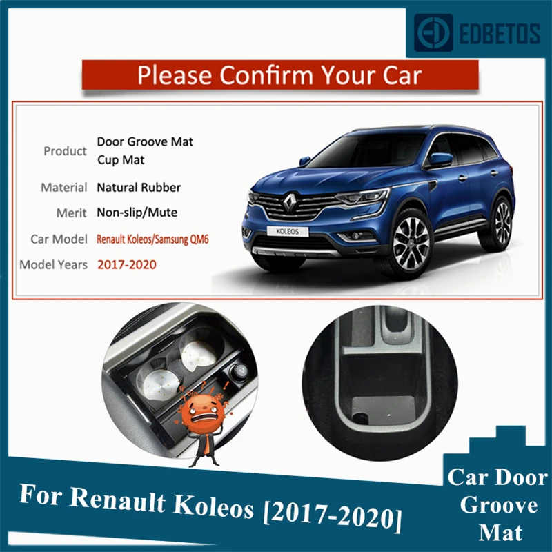 Автоаксессуары для Renault Koleos 2017 2018 2019 2020 MK2 Стайлинг слот ворот коврик Koleos| |