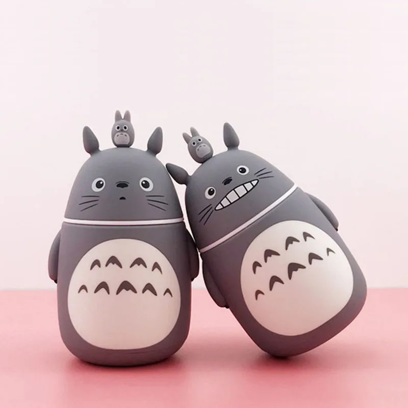 Creative Totoro Glass Water Bottles Double Heat-resisting Lovely My Neighbor Totoro High Quality Glass Drinking Cartoon Style