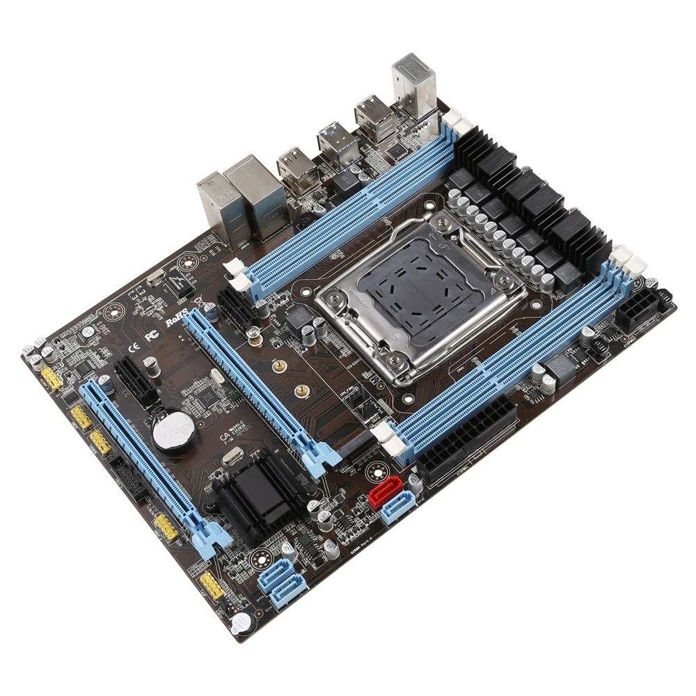 VEINEDA X79 G288 материнская плата LGA2011 блок питания ATX материнская плата USB3.0 SATA3.0 PCI-E 16X поддержка DDR3 Оперативная память 1600 МГц PC3 SSD и E5 Процессор