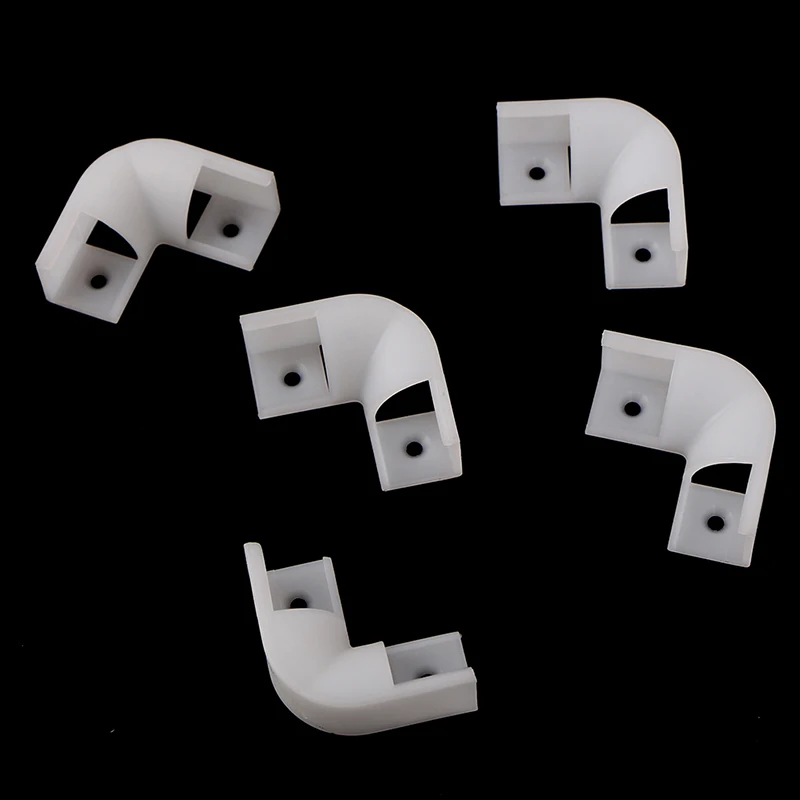 5Pcs 90 Degree 16*16MM Corner Profile Connector V Bar Light Link Vertical and Horizontal LED Cabinet Strip Spares - купить по