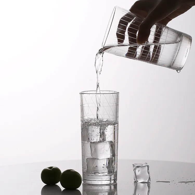 37 градусов чистые ручные дизайны с гравировкой стеклянная чашка туба Северная