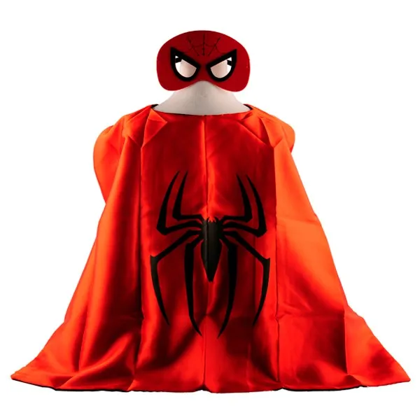 cloak D with mask Несколько типов Человек-паук Капитан Америка Железный человек Халк Бэтмен перчатка пусковая установка игрушки для детей на день рождения Рождественский подарок DS19 - Цвет: cloak D with mask