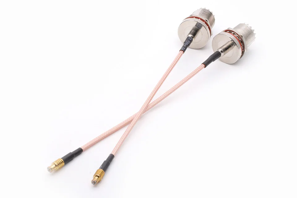 reta com rg316 trança cabo mcx para uhf so239 adaptador